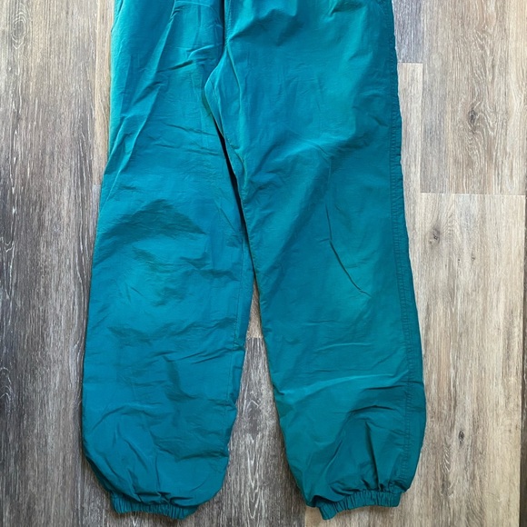 Vintage ‘80s Northern Reflections Teal Green Joggers Medium Grunge Indie Granola - Picture 6 of 6
